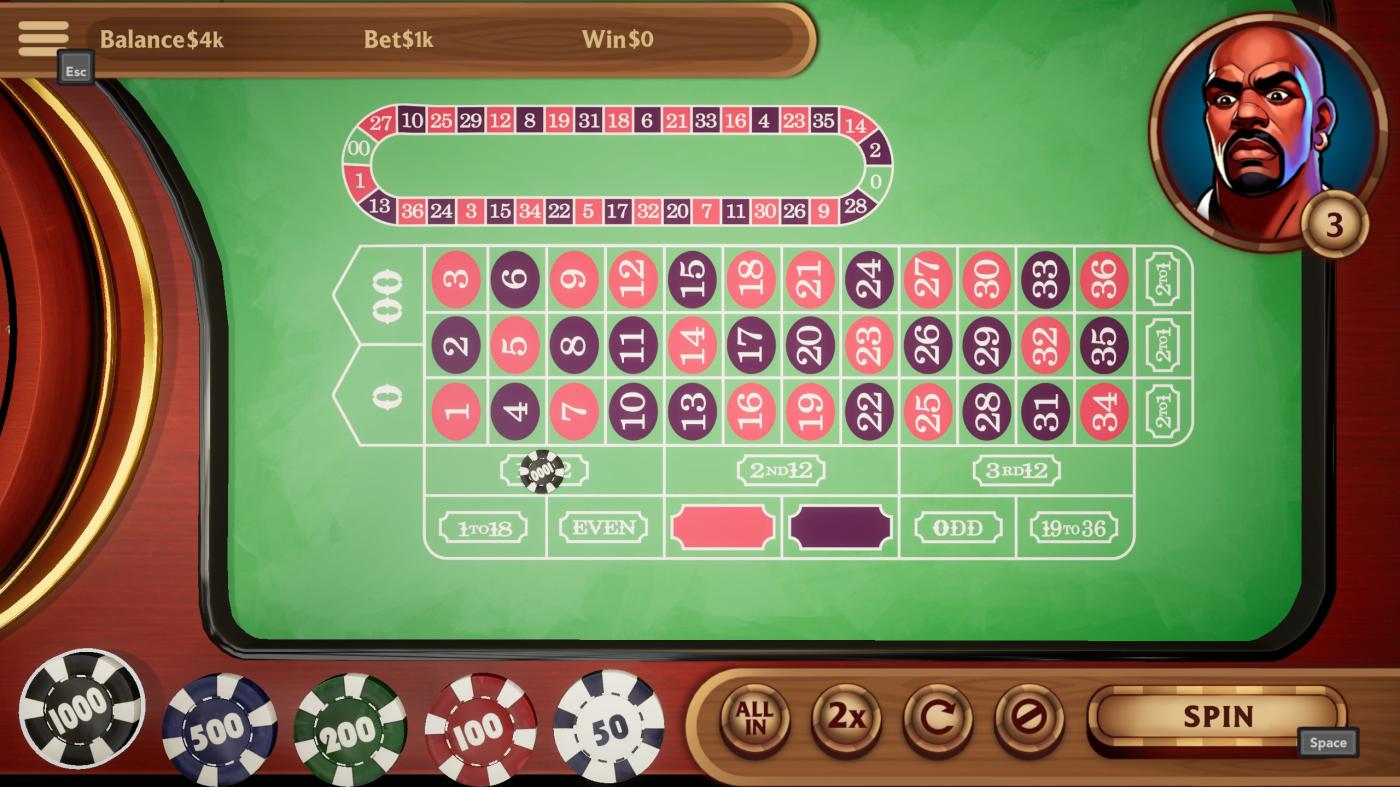 Hot Stakes Casino - American Roulette